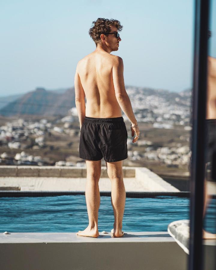 My Santorini Villa, Pyrgos Luxury Bagian luar foto